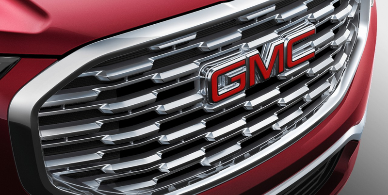 Chrome “Denali” trim grille. Photo credit: GMC